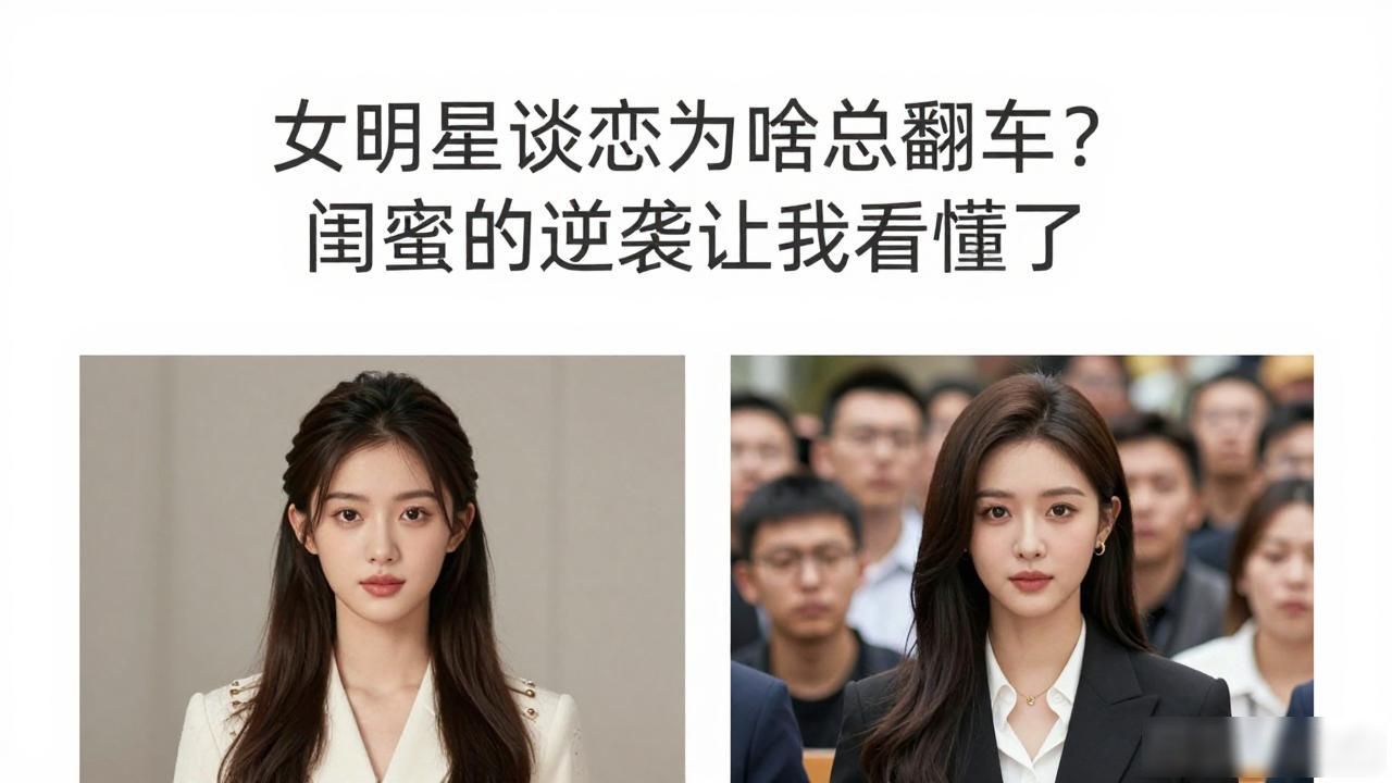 女明星谈恋爱为啥总翻车？闺蜜的逆袭让我看懂了